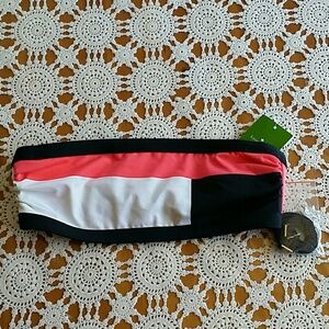 Kate Spade strapless bikini top XS nwt